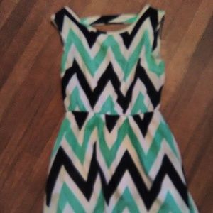 Charlotte Russe Chevron dress